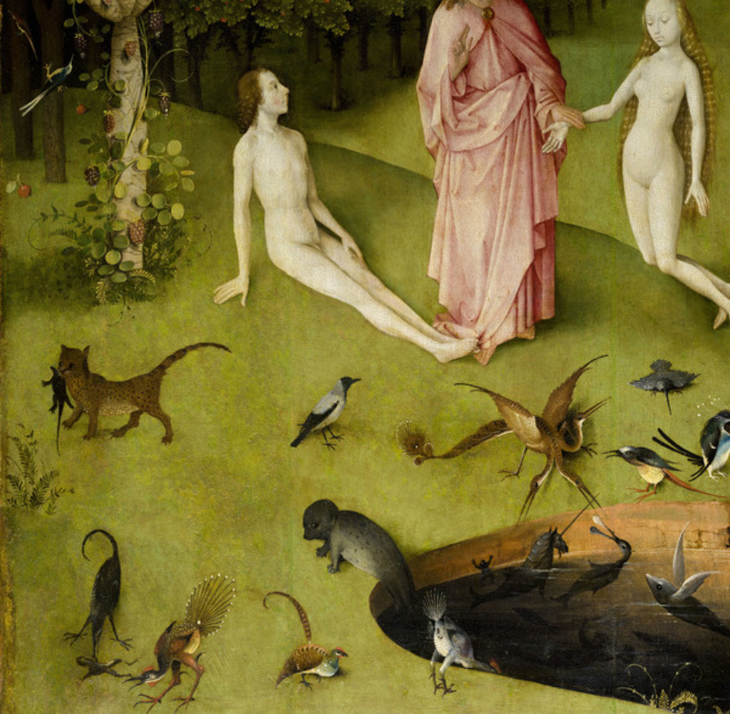 Detail of The Garden of Earthly Delights, 1490-1500 by Hieronymus Bosch
