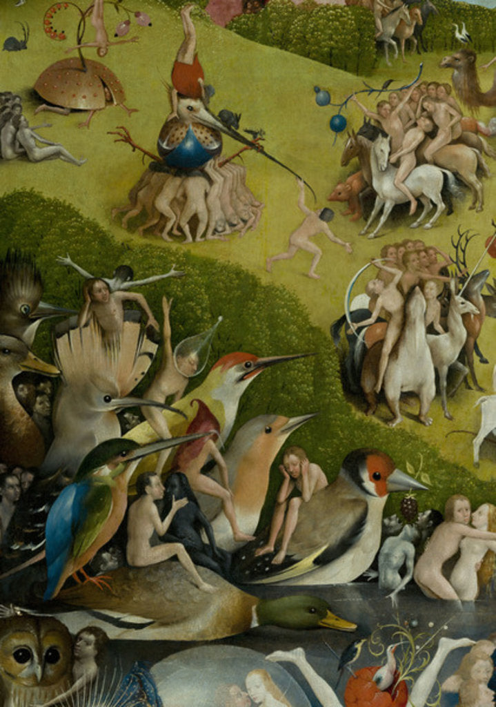 Detail of The Garden of Earthly Delights, 1490-1500 by Hieronymus Bosch