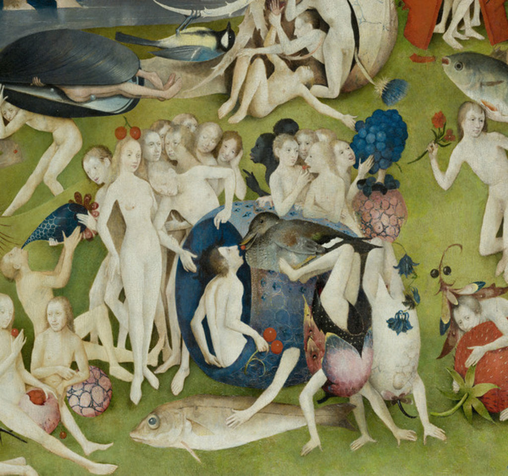 Detail of The Garden of Earthly Delights, 1490-1500 by Hieronymus Bosch
