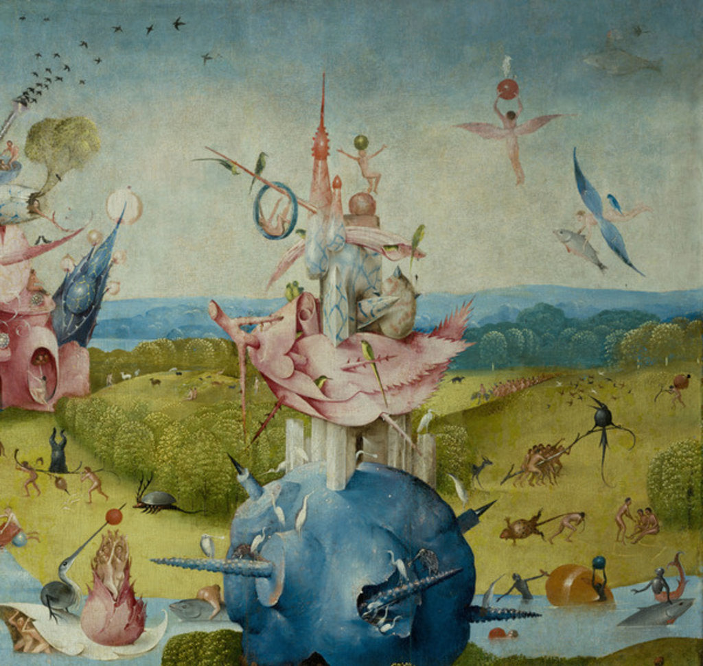 Detail of The Garden of Earthly Delights, 1490-1500 by Hieronymus Bosch