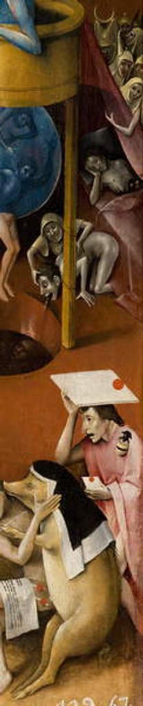 Detail of The Garden of Earthly Delights, 1490-1500 by Hieronymus Bosch