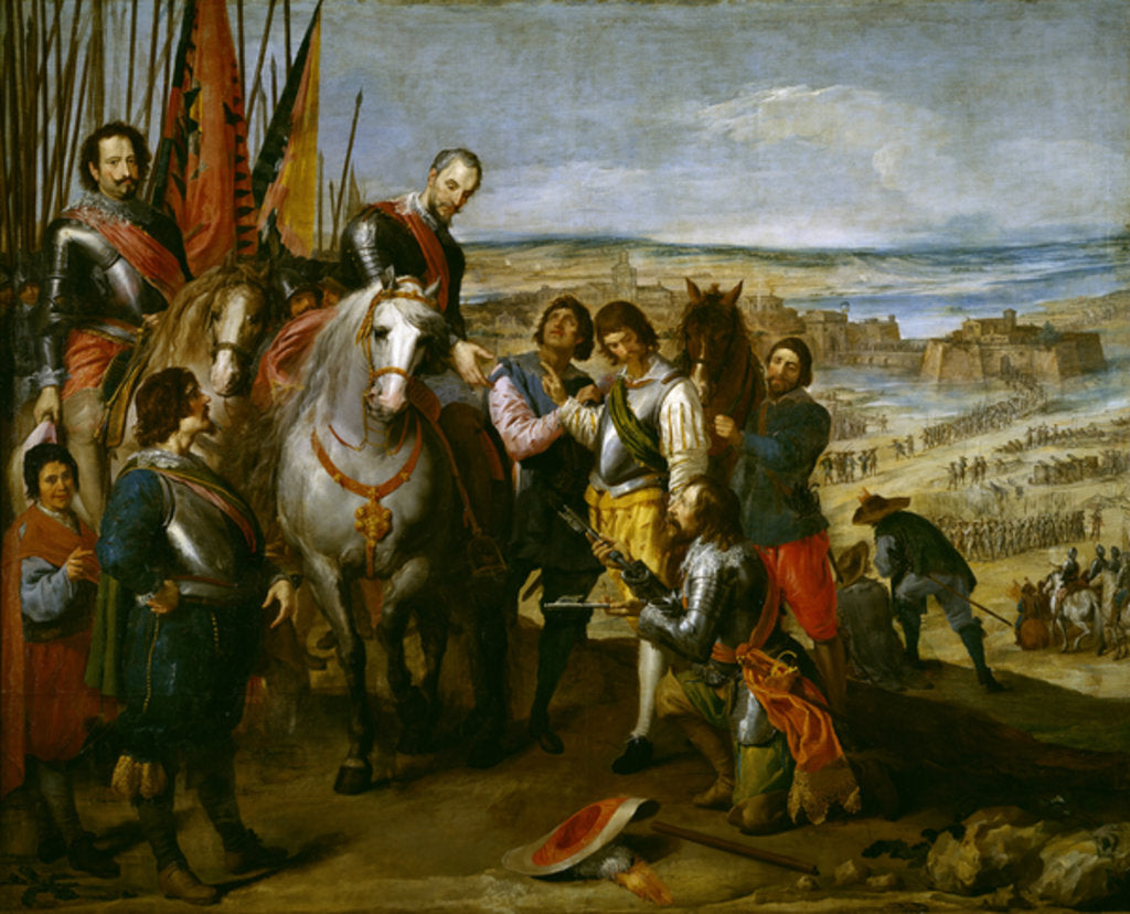 Detail of The Surrender of Jülich, 1634-5 by Jusepe or Jose (c.1605-1656) Leonardo