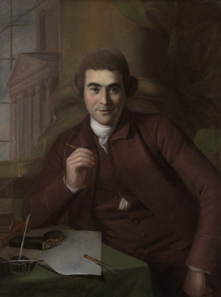 Detail of William Buckland, 1789 by Charles Willson Peale