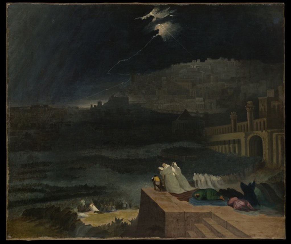 Detail of Repentance of Nineveh, c.1840 by John Martin