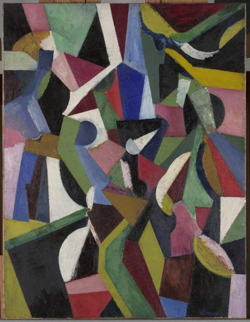 Detail of Composition I, 1916 by Patrick Henry Bruce