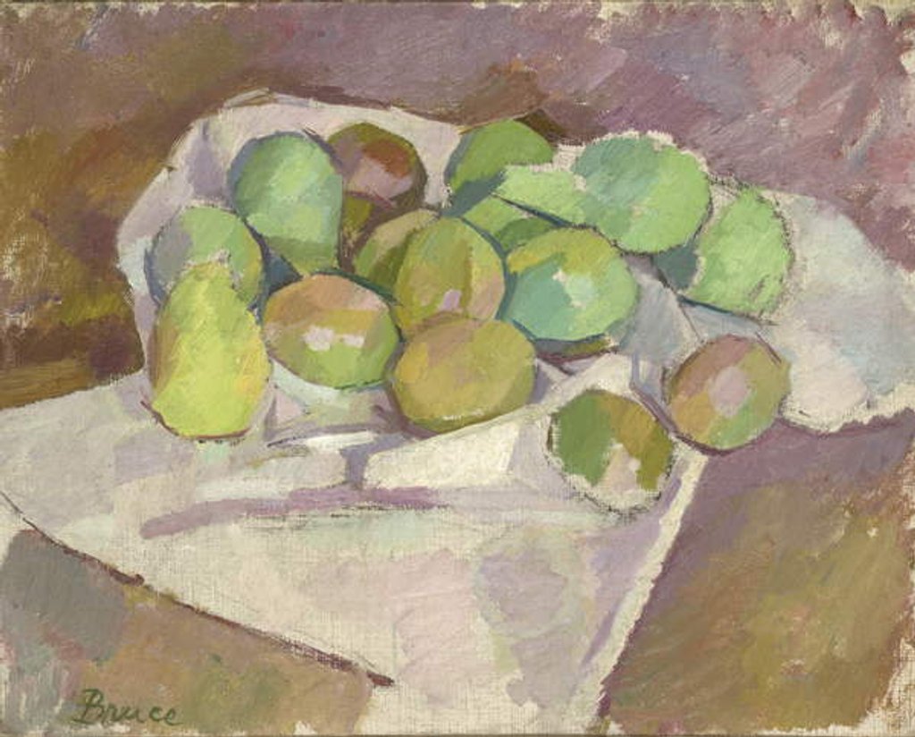 Detail of Plums, 1912 by Patrick Henry Bruce