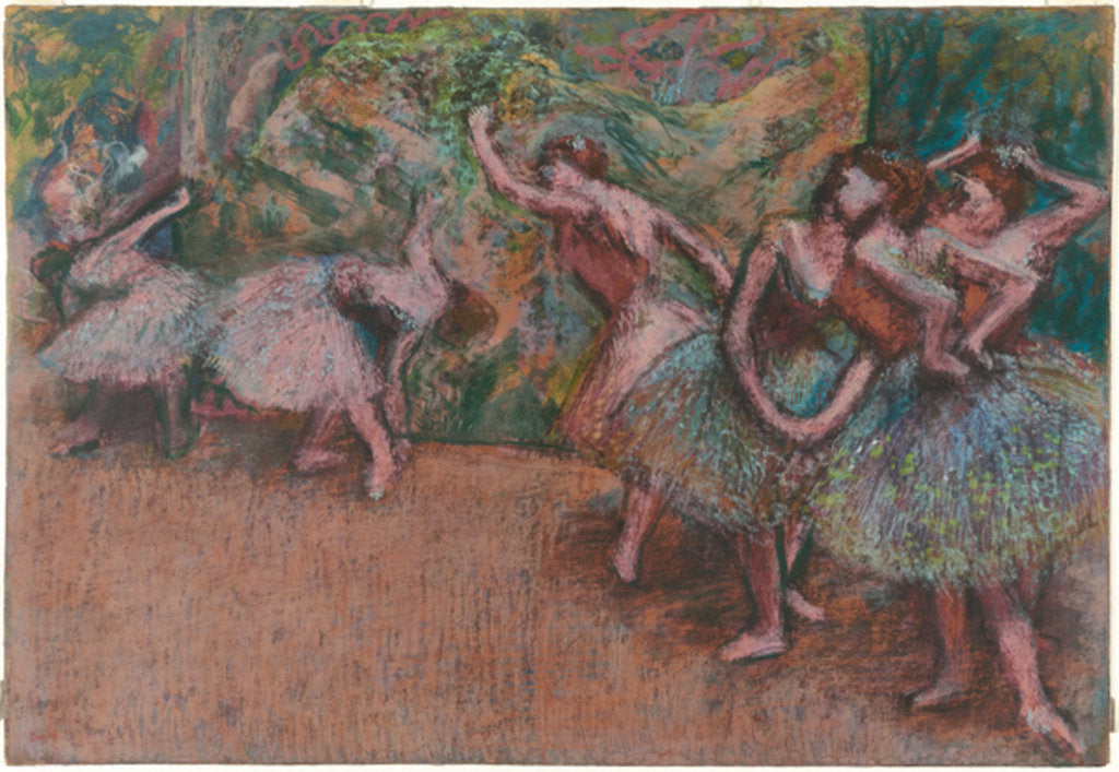 Detail of Ballet Scene, c.1907 by Edgar Degas