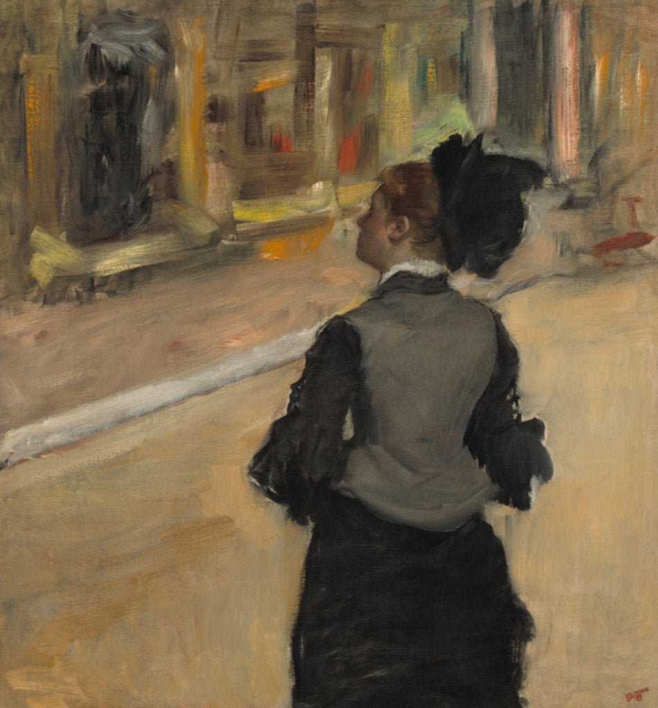 Detail of Woman Viewed from Behind, c.1879-85 by Edgar Degas