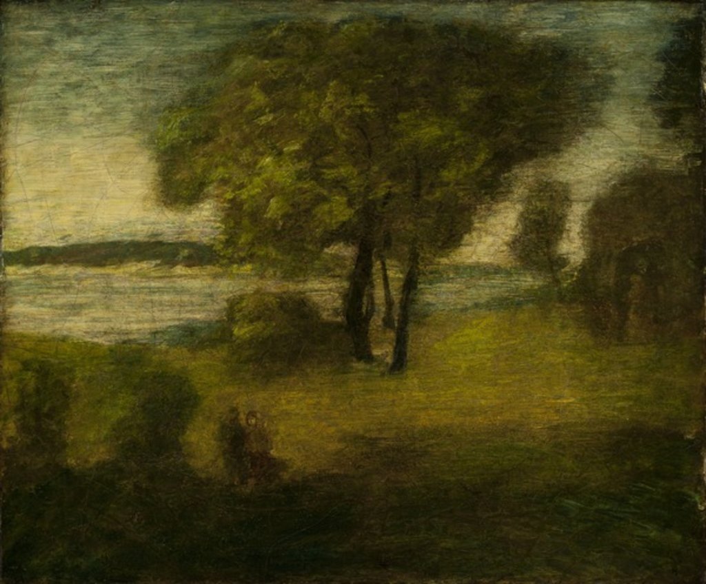 Detail of The River, c.1890 by Albert Pinkham Ryder