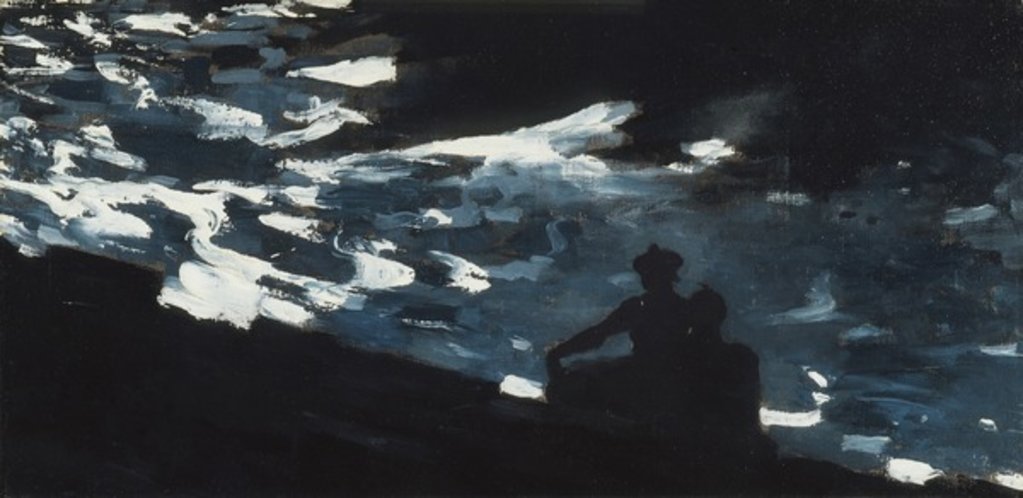 Detail of Moonlight on the Water, c.1906 by Winslow Homer