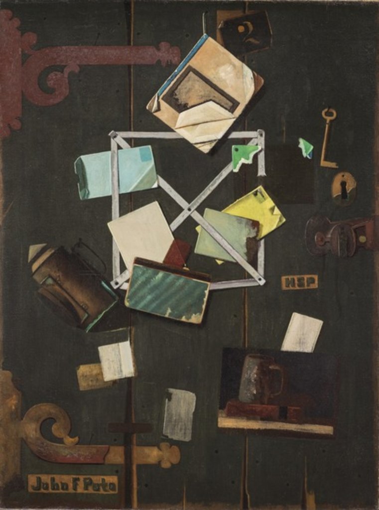 Detail of HSP's Rack Picture, c.1900 by John Frederick Peto