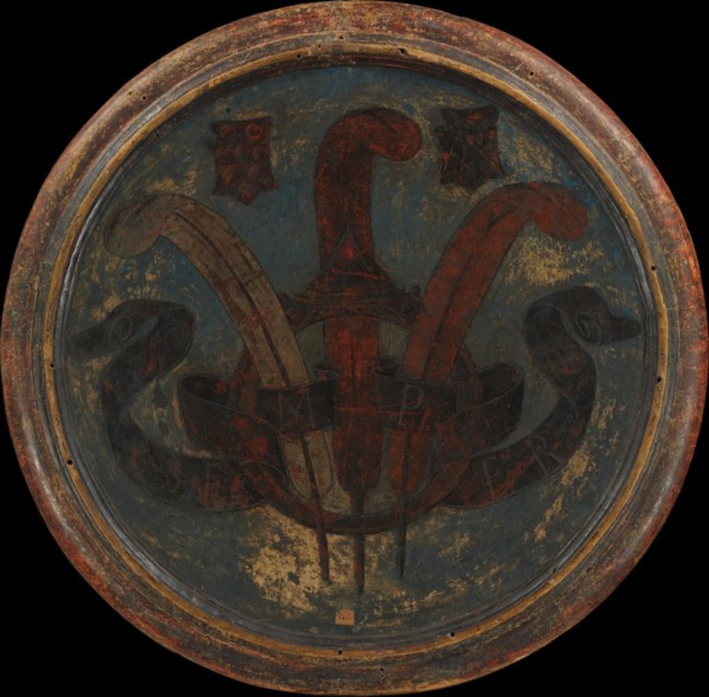 Detail of Triumph of Fame, a birth salver of Lorenzo the Magnificent, reverse, c. 1449 by Giovanni di Ser Giovanni Scheggia