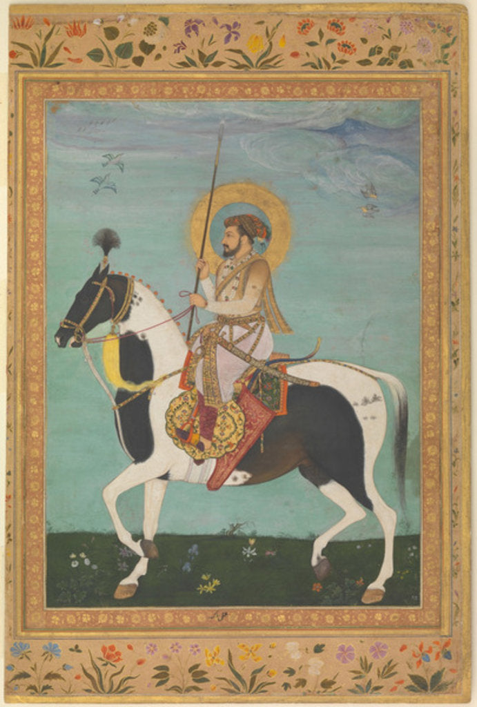 Detail of Shah Jahan on Horseback, c.1630 by Payag Payag