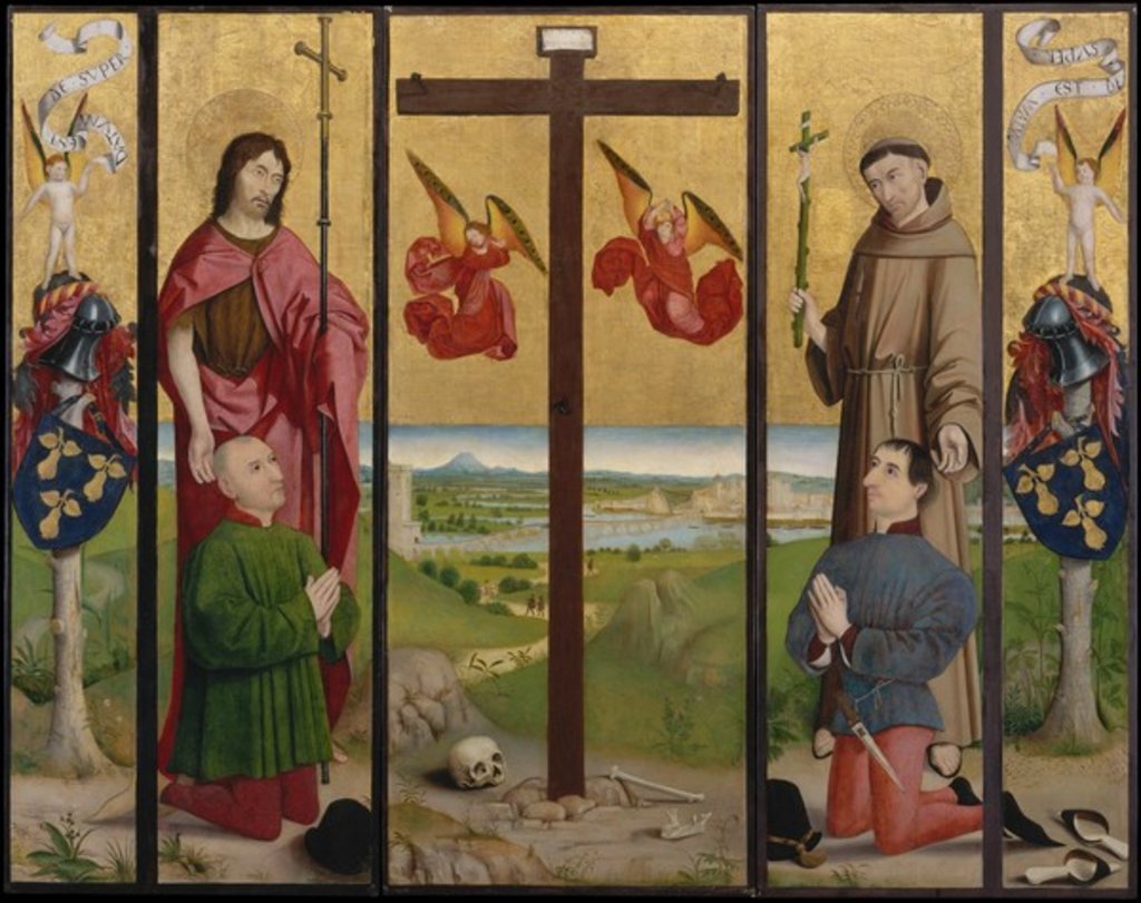 Detail of The Pérussis Altarpiece, 1480 by Nicolas Froment