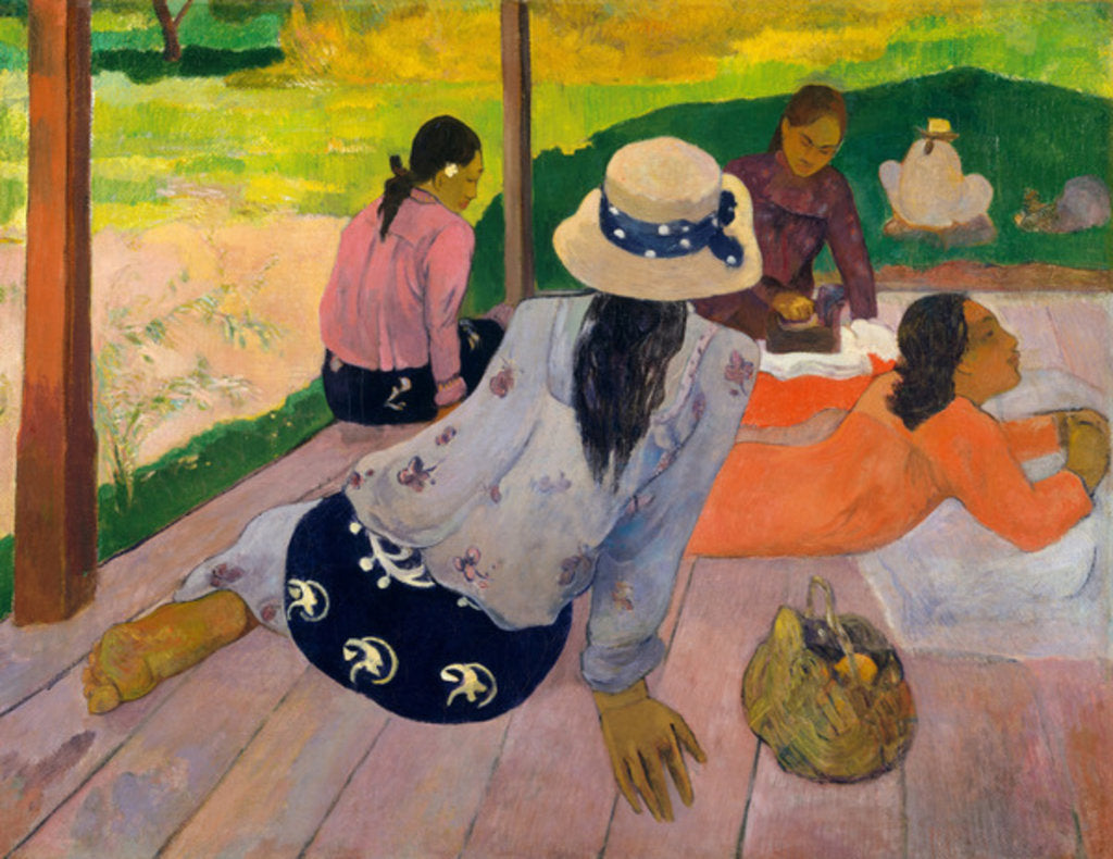 Detail of The Siesta, c.1892-94 by Paul Gauguin