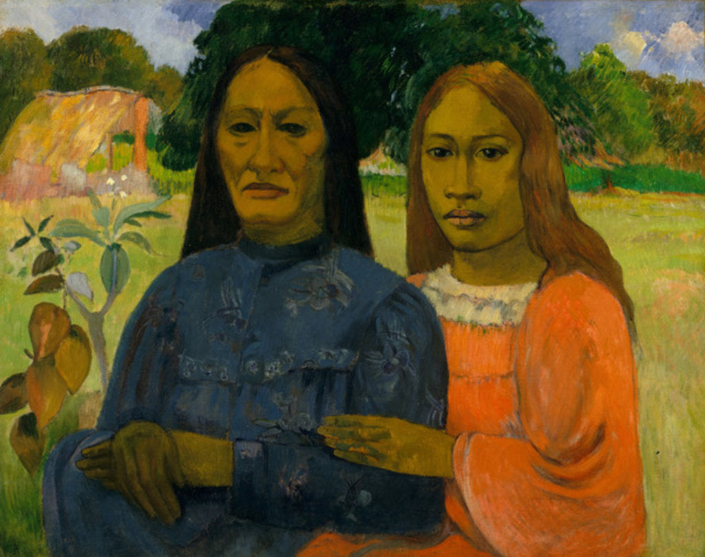 Detail of Two Women, 1901 or 1902 by Paul Gauguin