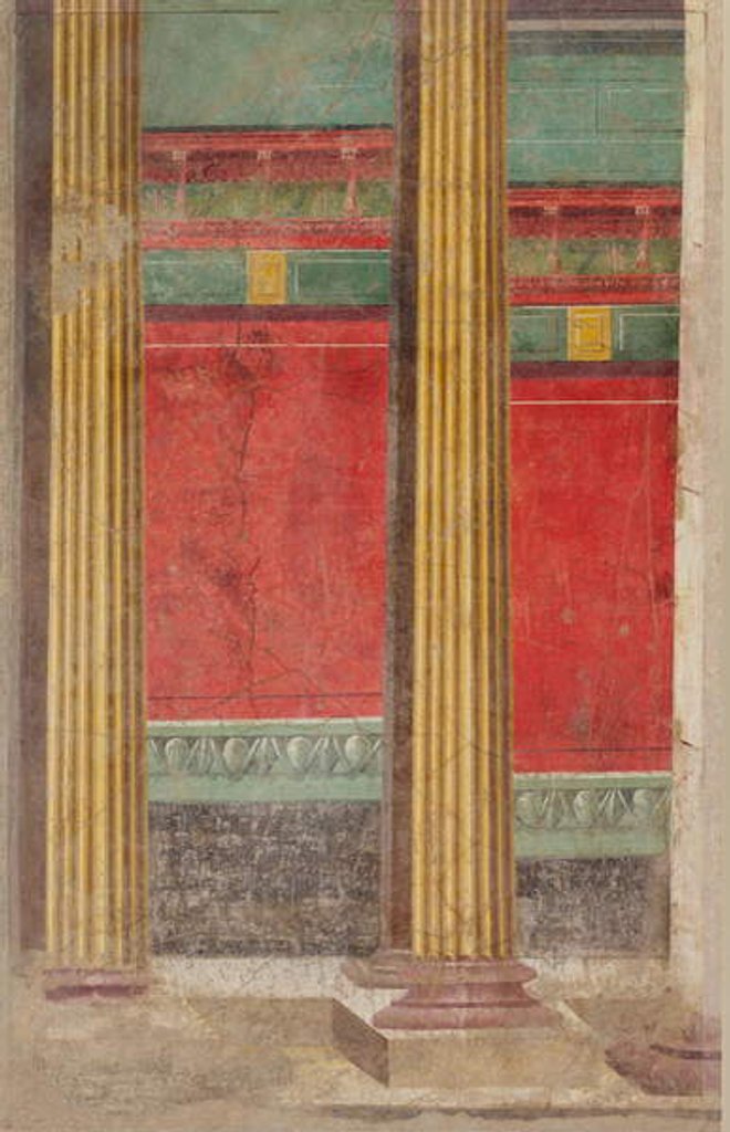 Detail of Wall painting from a Villa at Boscoreale, c.50–40 B.C. by Roman Republican Period