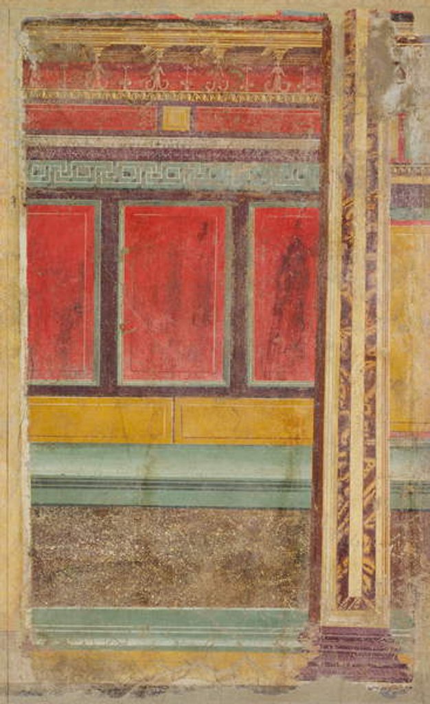 Detail of Wall painting from a Villa at Boscoreale, c.50–40 B.C. by Roman Republican Period