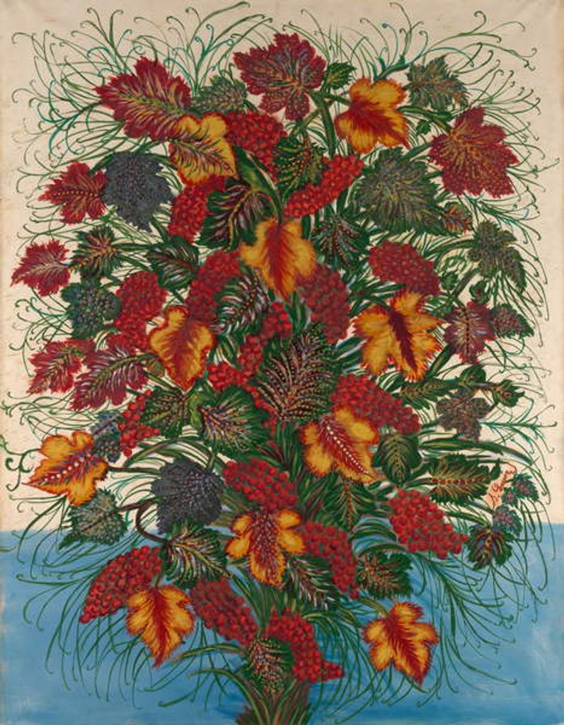 Detail of The Large Bouquet, c.1907 by Seraphine Louis