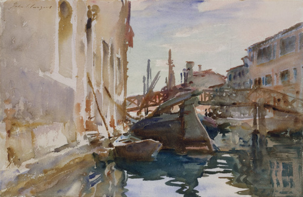 Detail of Giudecca, c.1913 by John Singer Sargent