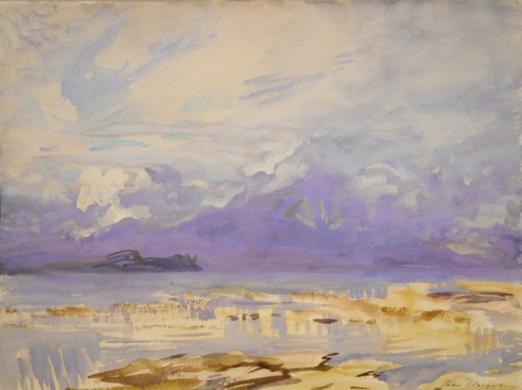 Detail of Sirmione, 1913 by John Singer Sargent