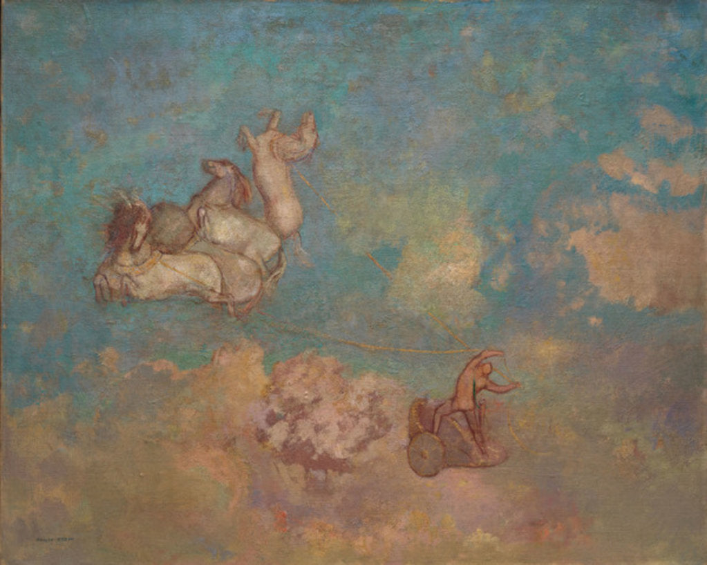 Detail of The Chariot of Apollo, 1905-16 by Odilon Redon