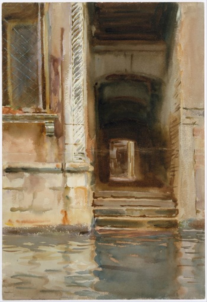Detail of Venetian Passageway, c.1905 by John Singer Sargent