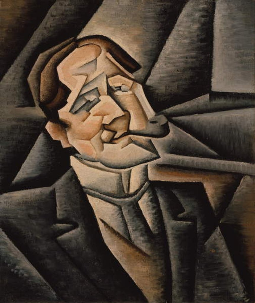 Detail of Juan Legua, 1911 by Juan Gris