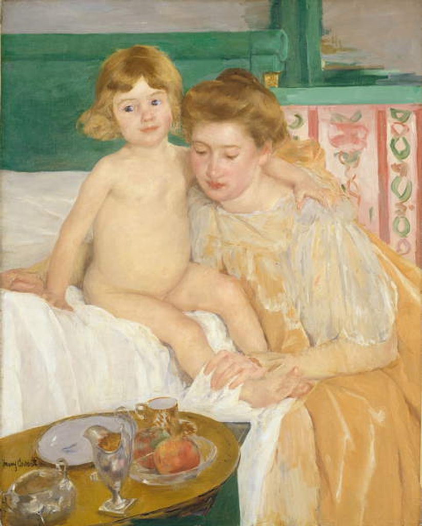 Detail of Mother and Child, c.1899 by Mary Stevenson Cassatt