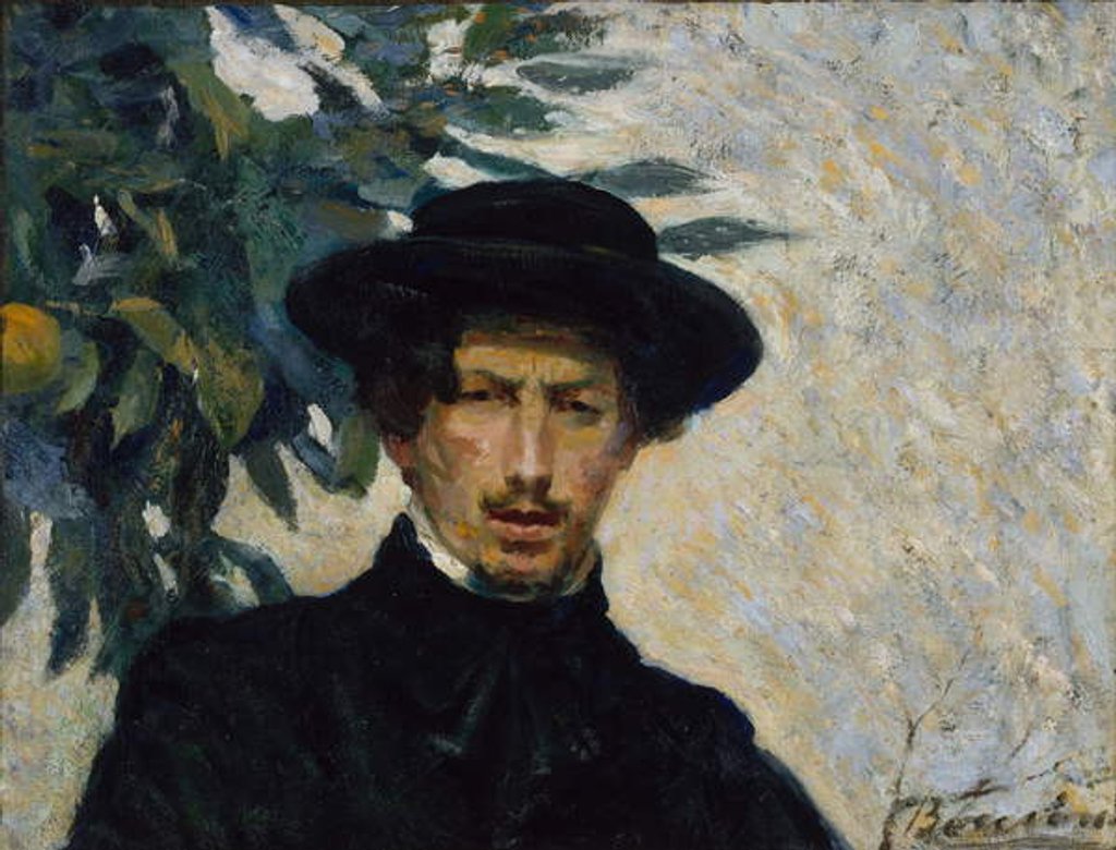 Detail of Self-Portrait, 1905 by Umberto Boccioni