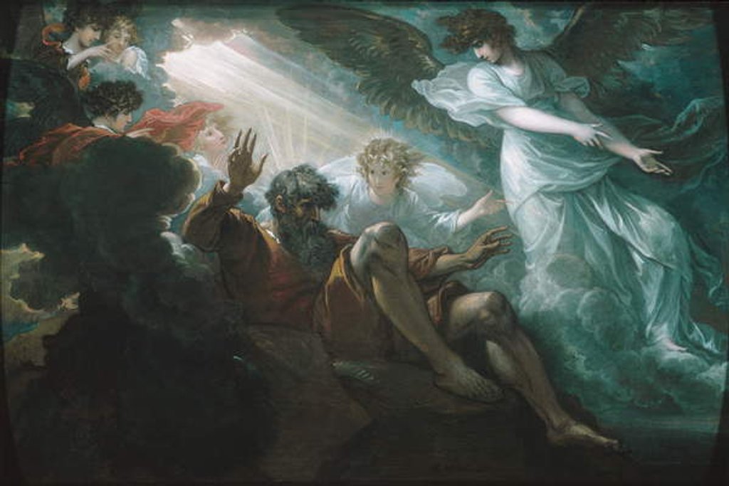 Detail of Moses shown the Promised Land, 1801 by Benjamin West
