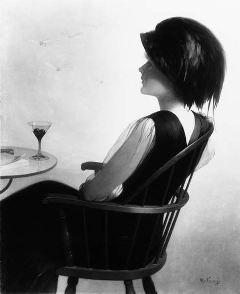 Detail of The Passing of Summer, 1912 by Harry Wilson Watrous