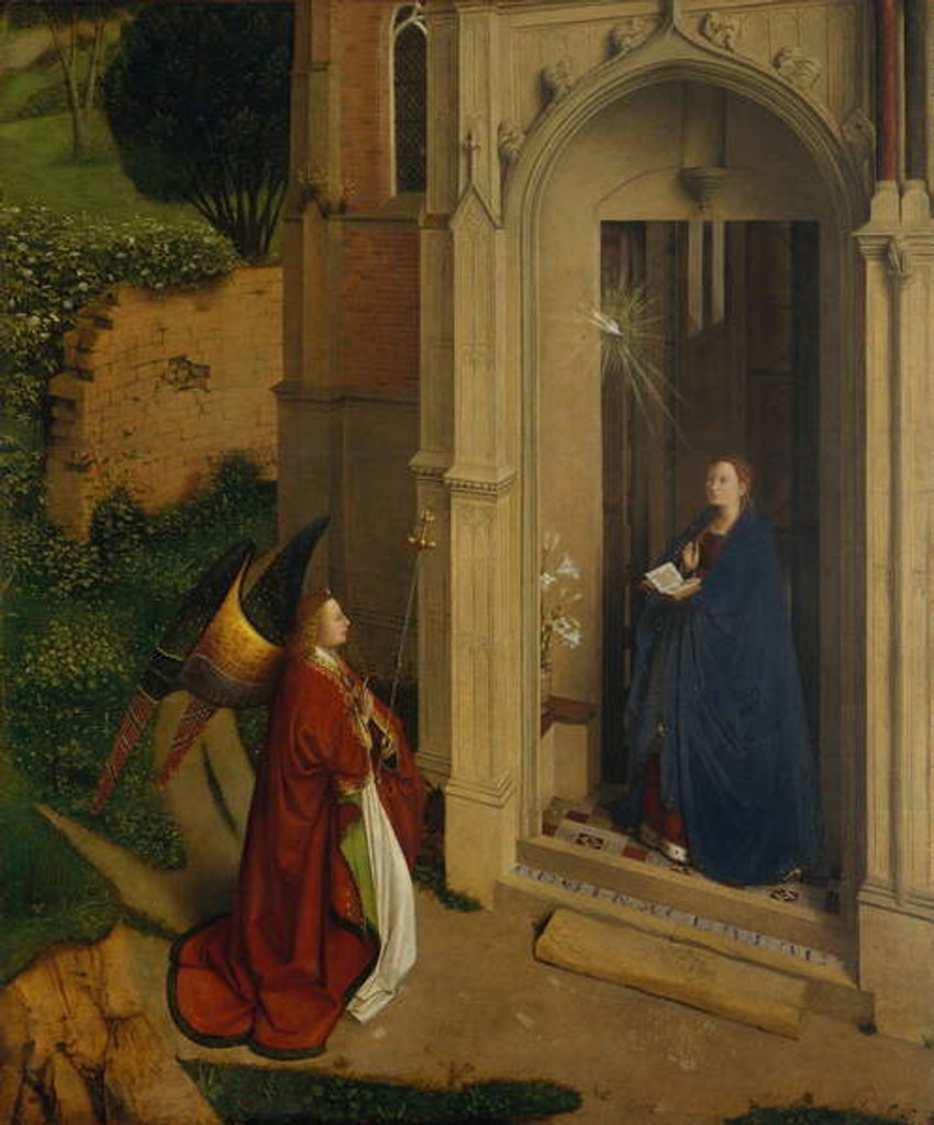 Detail of The Annunciation, c.1450 by Petrus Christus