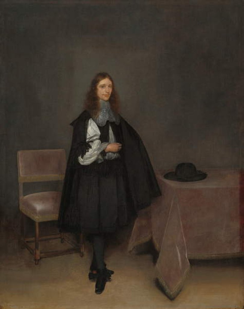 Detail of Gerhard van Suchtelen, c.1666 by Gerard ter Borch or Terborch