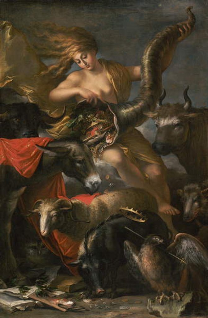 Detail of Allegory of Fortune, c.1658-9 by Salvator Rosa