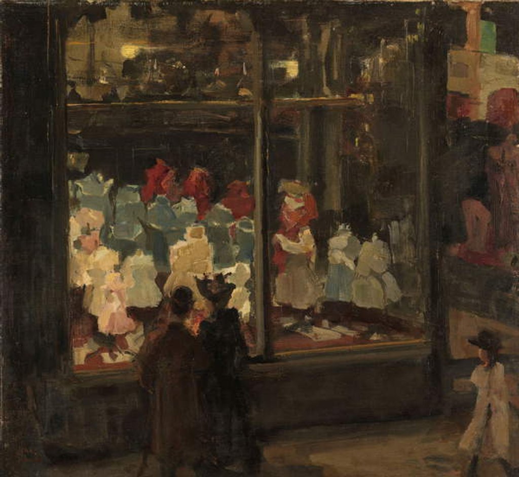 Detail of Shop Window, 1894 by Isaac Israels