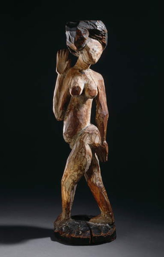 Detail of Dancer with necklace, 1910 by Ernst Ludwig Kirchner