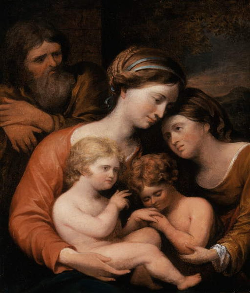 Detail of Holy Family, 1826-8 by John Trumbull