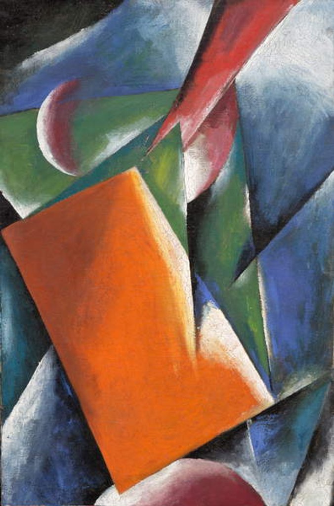 Detail of Architectonic Painting, 1917 by Lyubov Sergeevna Popova