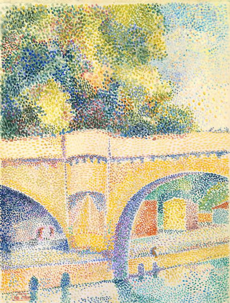 Detail of Le Pont Neuf, c.1912-14 by Hippolyte Petitjean