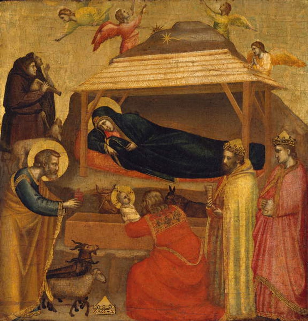Detail of The Adoration of the Magi, c.1320 by Giotto