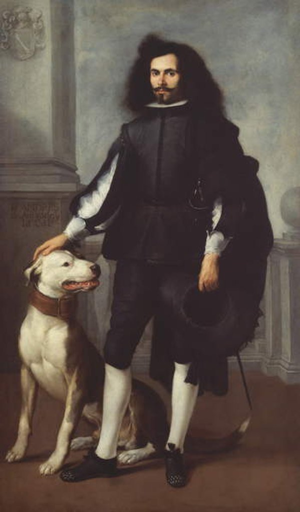 Detail of Don Andrés de Andrade y la Cal, c.1665-72 by Bartolome Esteban Murillo