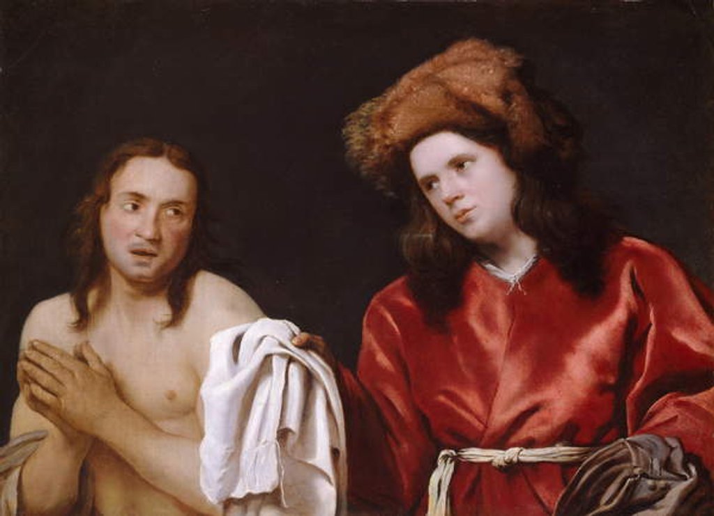 Detail of Clothing the Naked, c.1661 by Michael Sweerts
