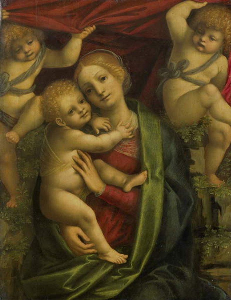 Detail of Madonna and Child, 1525-35 by Gaudenzio Ferrari