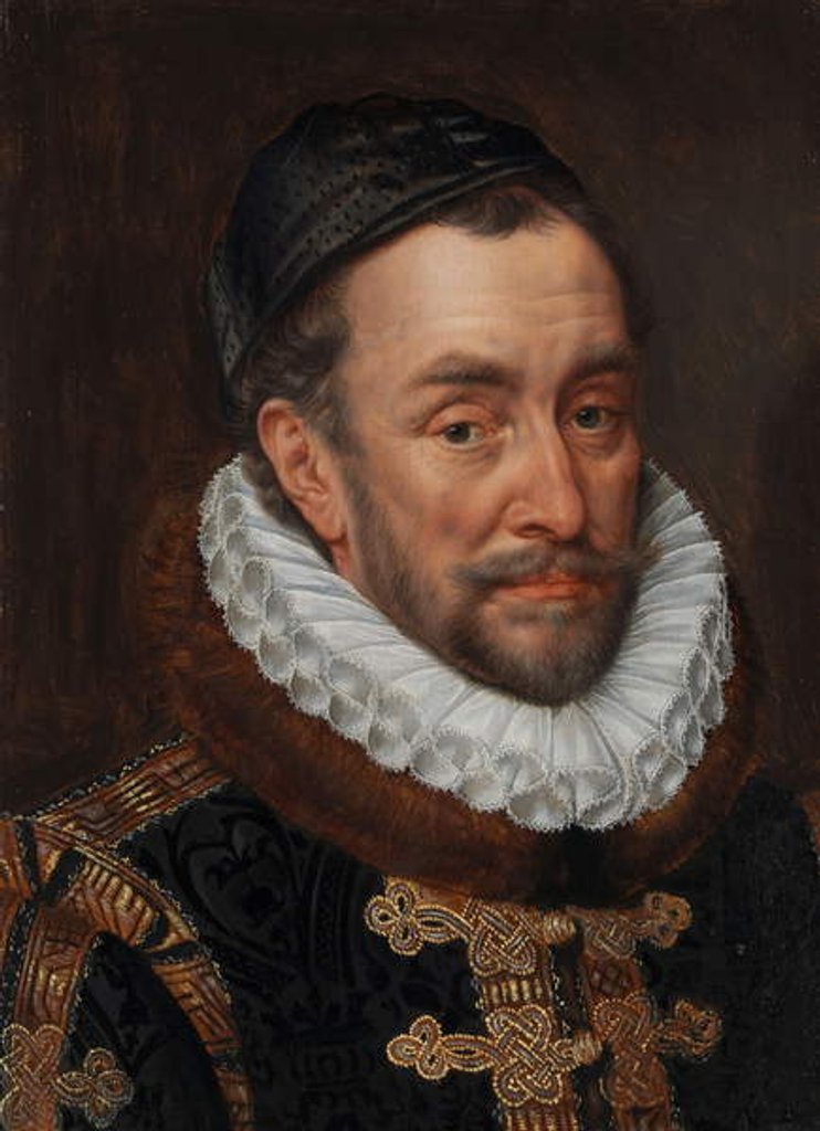 Detail of William I, Prince of Orange, c. 1579 by Adriaen Thomasz Key