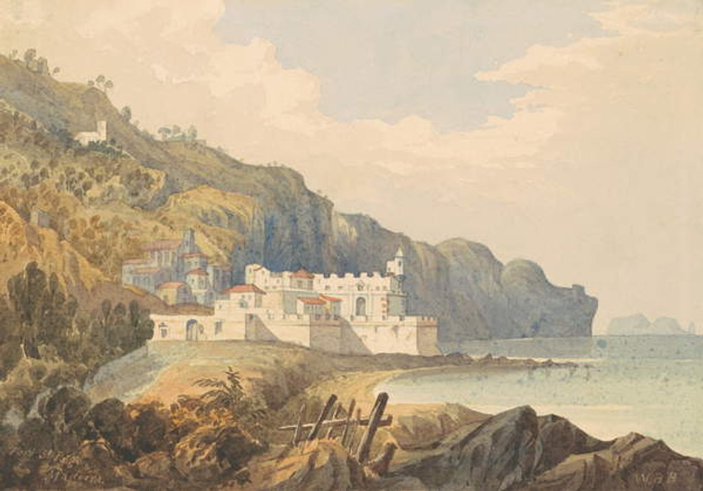 Detail of Fort St. Iago, Madeira, c.1850 by William Brenton Boggs