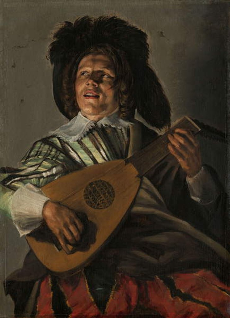 Detail of The Serenade, 1629 by Judith Leyster