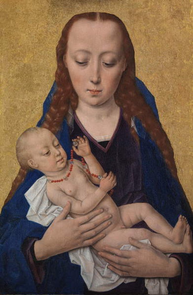 Detail of Virgin and Child, after 1454 by Dirck Bouts