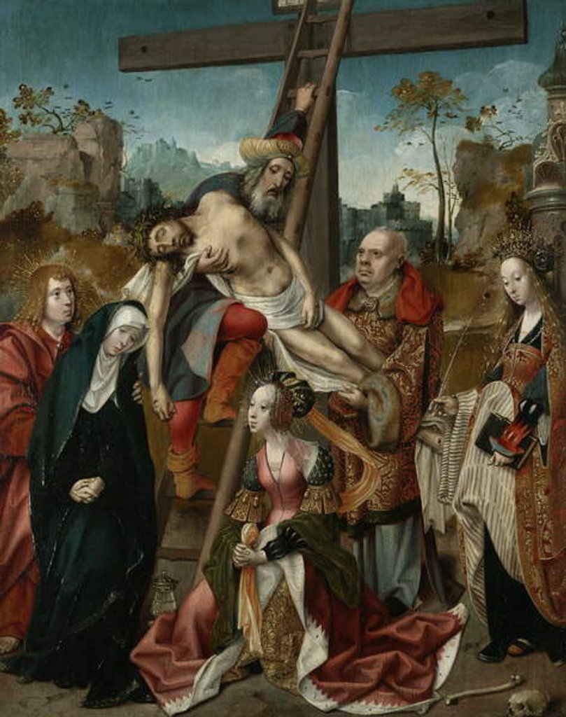 Detail of The Deposition, c.1510–20 by Cornelis Engelbrechtsen