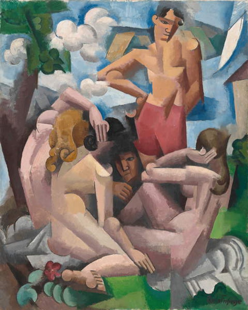 Detail of The Bathers, 1912 by Roger de La Fresnaye
